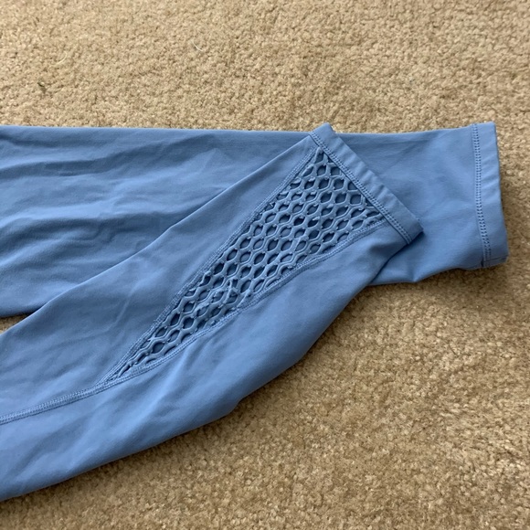 Yogalicious light blue soft athletic leggings - Picture 6 of 6